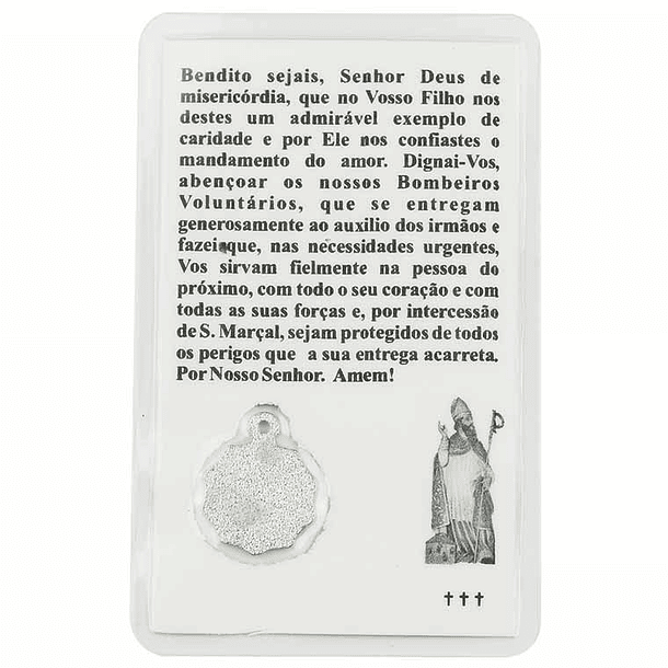 Cartão com oração a São Marçal 2