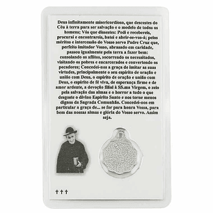 Carte de prière de Père Cruz