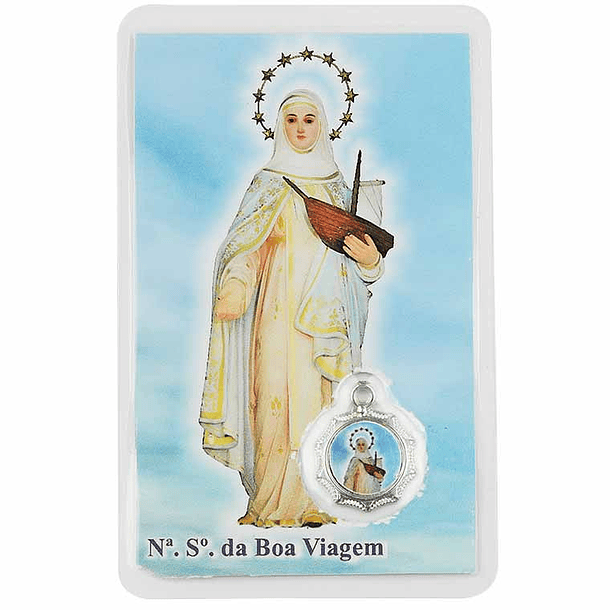 Prayer card of Our Lady of Good Voyage 1