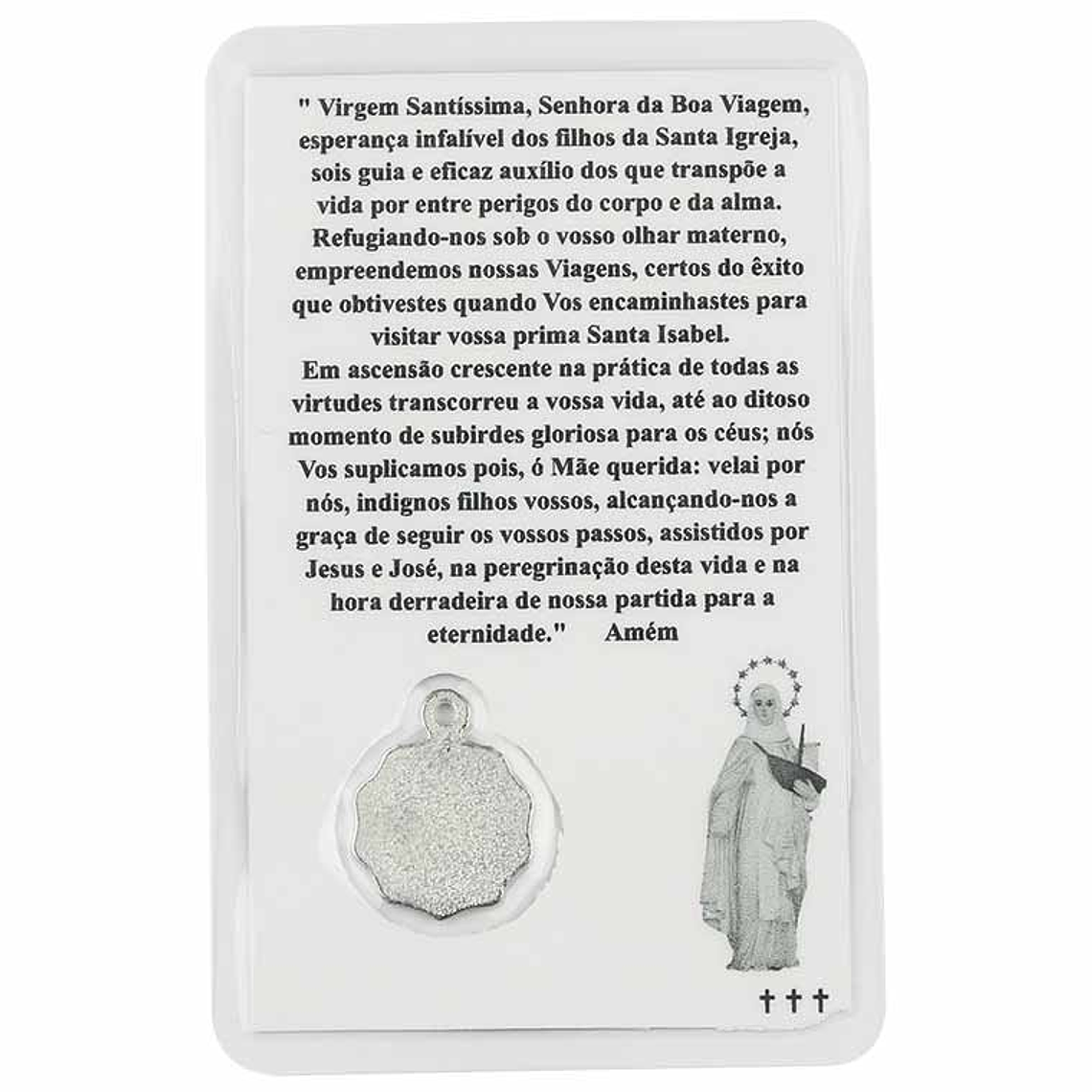 Prayer card of Our Lady of Good Voyage 2