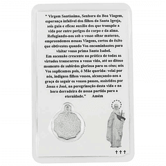 Carte de prière de Notre-Dame du Bon Voyage