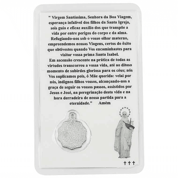 Prayer card of Our Lady of Good Voyage 2