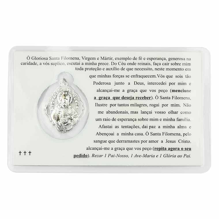 Prayer card of Philomena 2