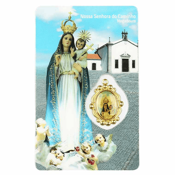Prayer card of Our Lady of the Way 1