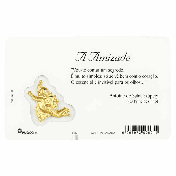 Carte de prière de l'amitié 2