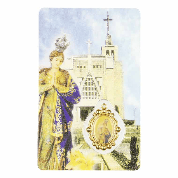 Prayer card of Our Lady of the Penha 1