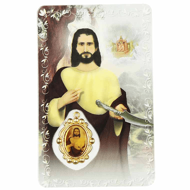 Saint Bartholomew prayer card 1