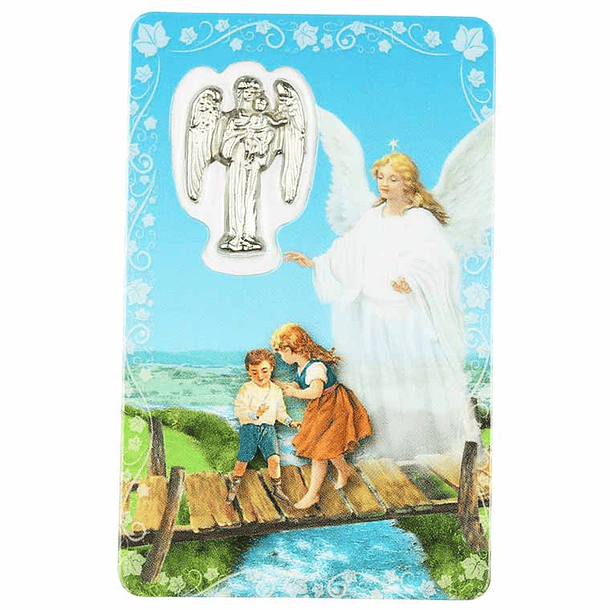 Prayer card to Guardian Angel 1