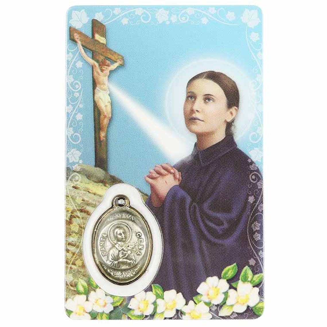 Prayer card of Saint Gemma 1