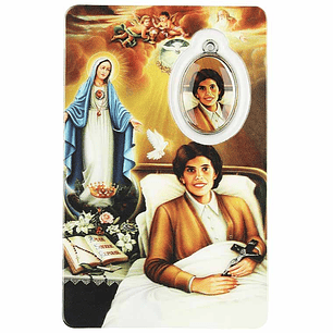 Blessed Alexandrina prayer card