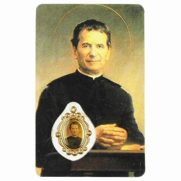 Prayer card of Saint John Bosco 1