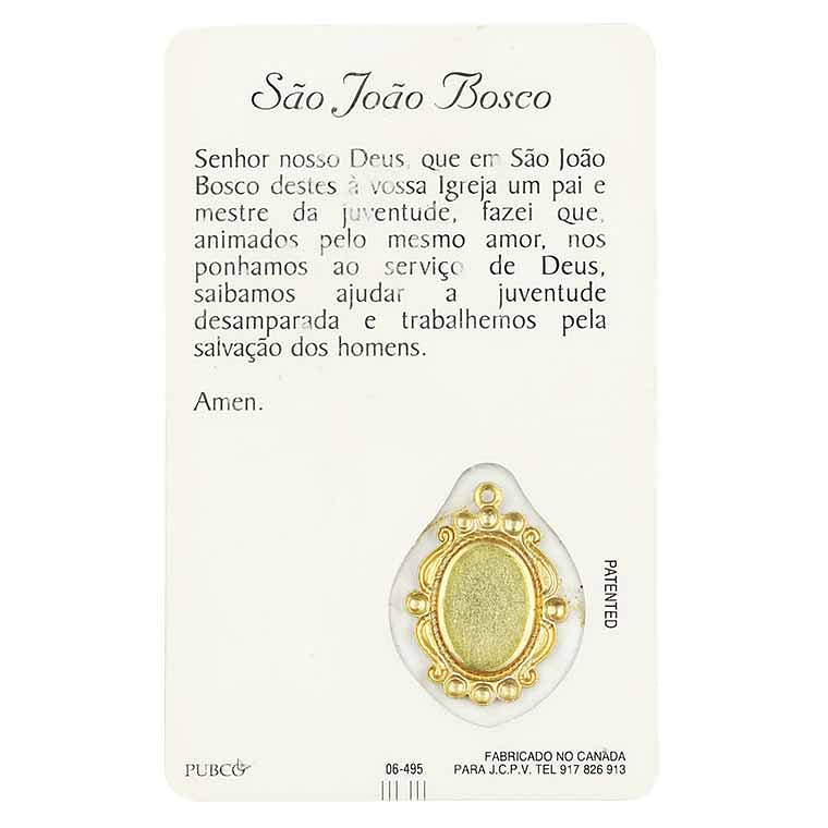 Prayer card of Saint John Bosco 2