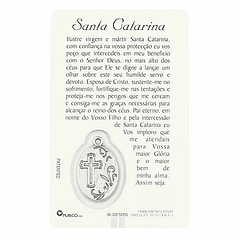 Carte avec prière de Sainte Catarina