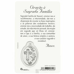 Tarjeta Sagrada Familia