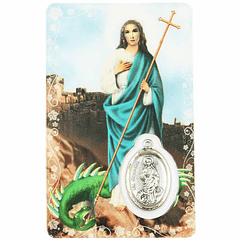 Prayer card of Saint Martha