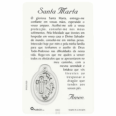 Tarjeta de Santa Marta