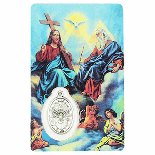 Tarjeta religiosa de Padre Nuestro