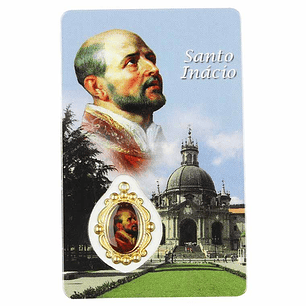 Prayer card of Saint Ignatius