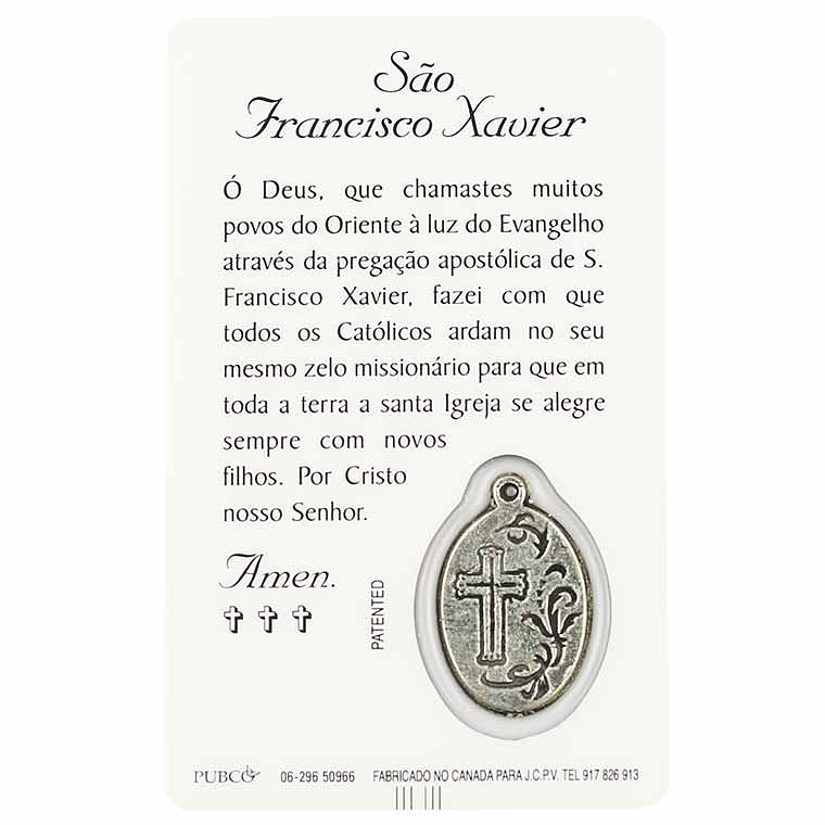Prayer card of Saint Francis Xavier 2