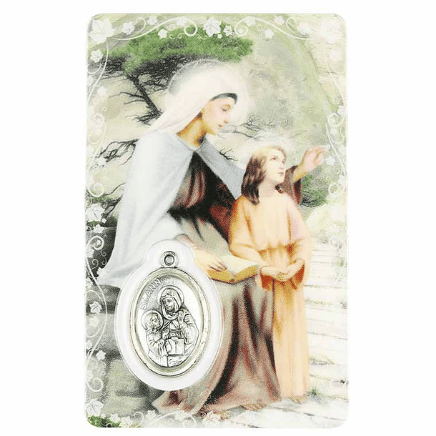 Prayer card of Saint Anna 1