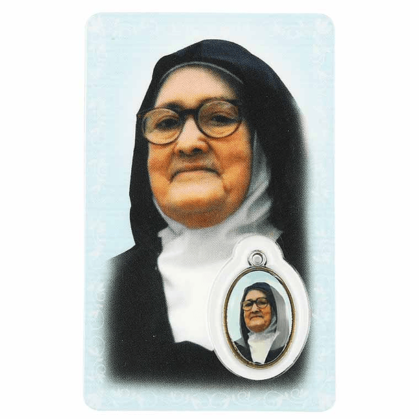 Prayer card of Sister Lucia 1