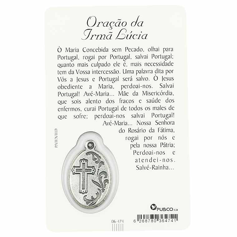 Prayer card of Sister Lucia 2