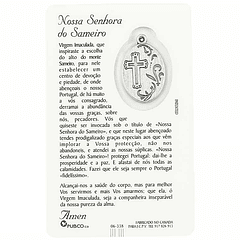 Carta di preghiera della Madonna di Sameiro