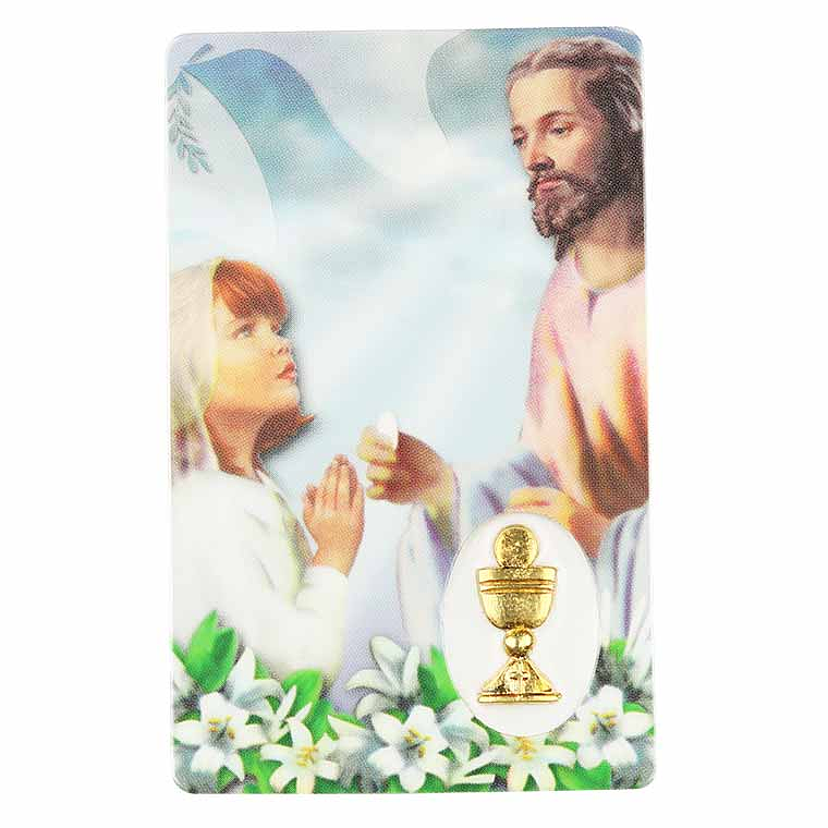 Prayer card First Communion 1