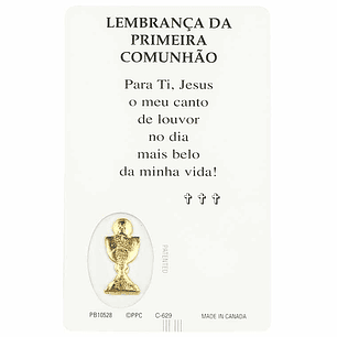 Prayer card First Communion
