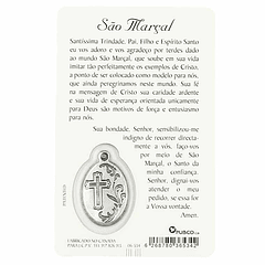 Prayer card of Saint Florian
