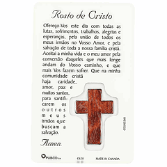 Carte de prière du Christ