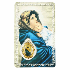 Prayer card of Loved Mother