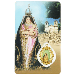 Tarjeta de oración de Nuestra Señora de Peneda