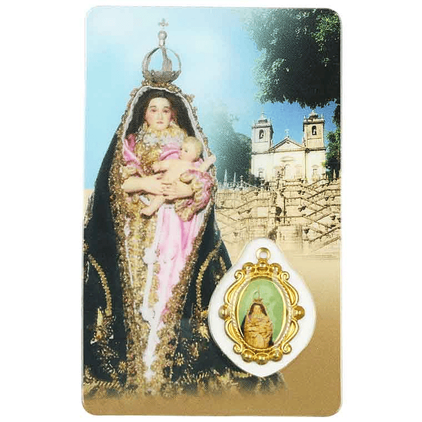Tarjeta de oración de Nuestra Señora de Peneda 1