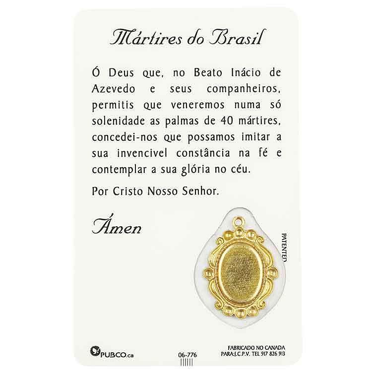 Tarjeta de Mártires de Brasil 2