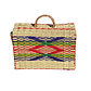 Cesta artesanal em junco - Thumbnail 4