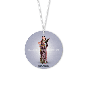 Saint Agatha Car Air Freshener