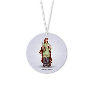 Saint Columba Car Air Freshener