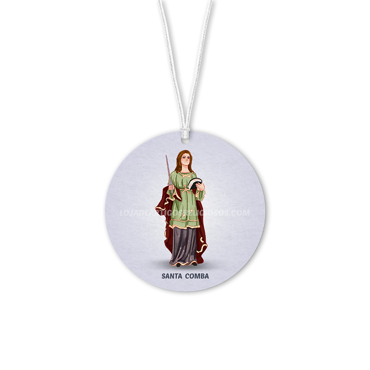 Saint Columba Car Air Freshener 1