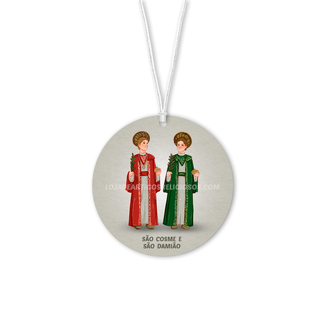 Ambientador de carro de São Cosme e São Damião 1