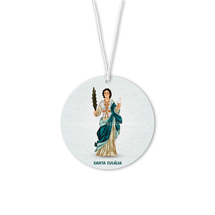 Ambientador de carro de Santa Eulália