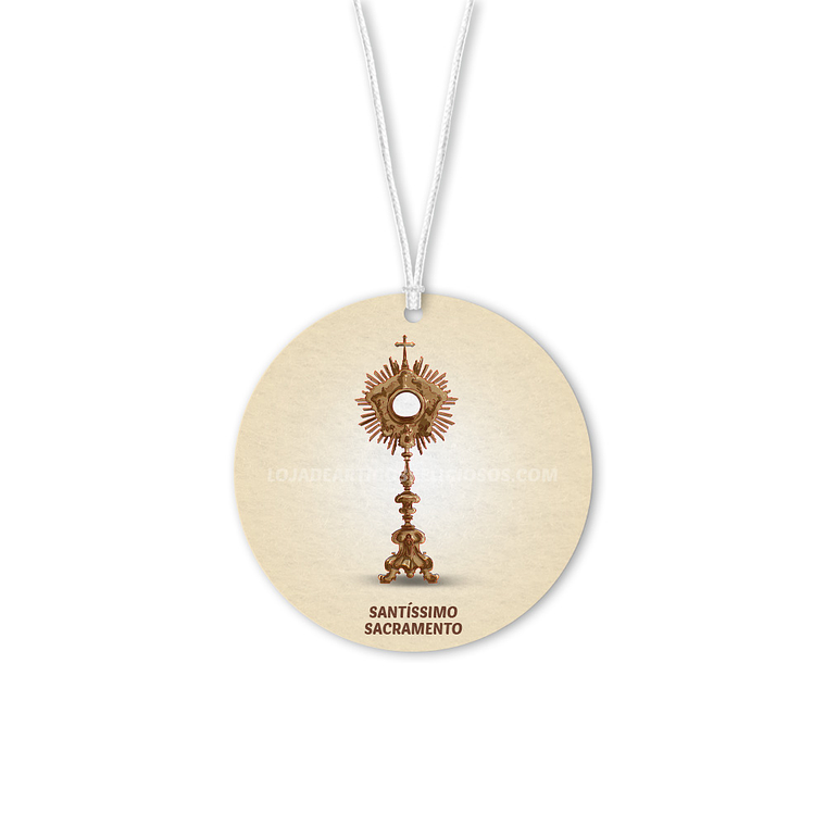 Blessed Sacrament Car Air Freshener 1