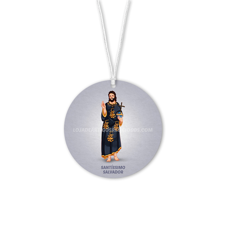 Ambientador para coche del Santísimo Salvador 1