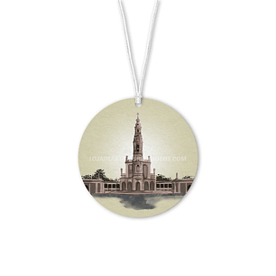 Ambientador de carro do Santuário de Fátima