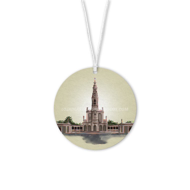 Ambientador de carro do Santuário de Fátima 1