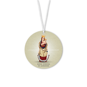 Ambientador de carro de Nossa Senhora de Almudena