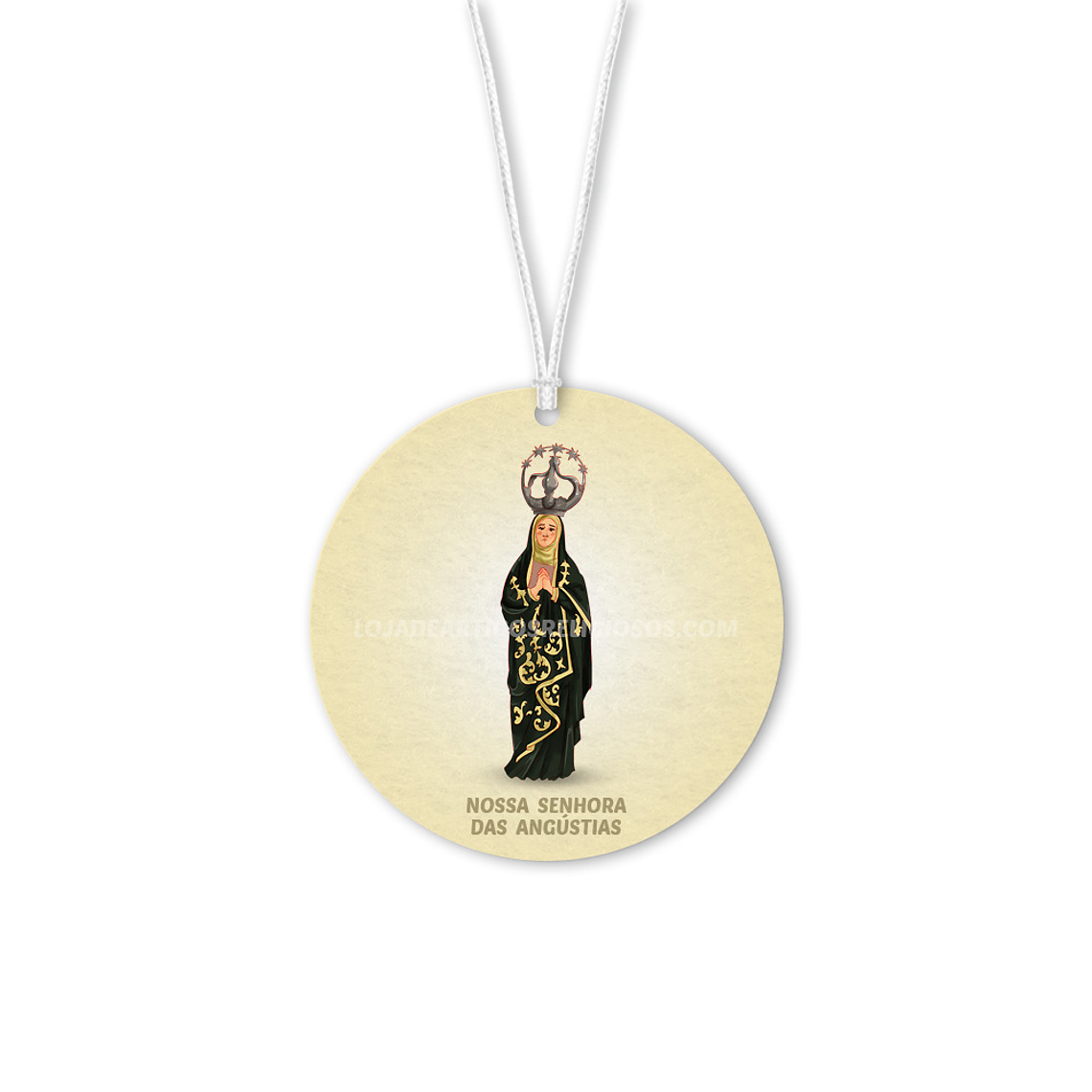 Ambientador de carro de Nossa Senhora das Angústias 1