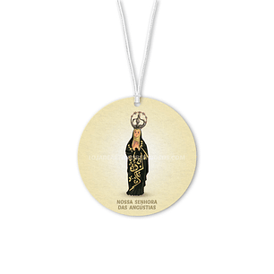 Ambientador de carro de Nossa Senhora das Angústias