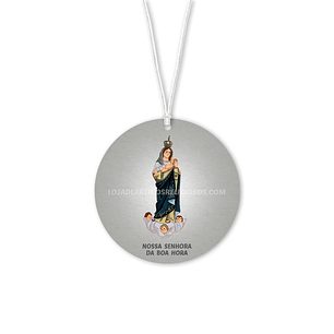 Ambientador de carro de Nossa Senhora da Boa Hora