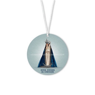 Ambientador de carro de Nossa Senhora da Conceição